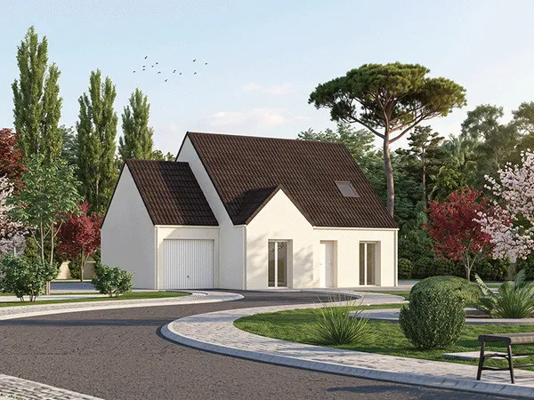 MAISON INDIVIDUELLE 90,70 m² à LIMETZ VILLEZ