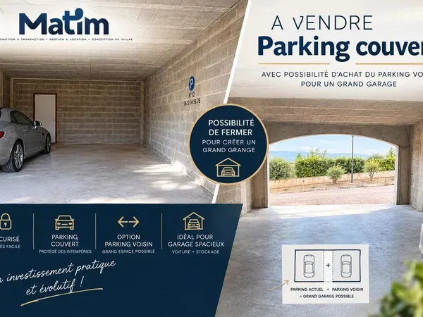 Parking couvert