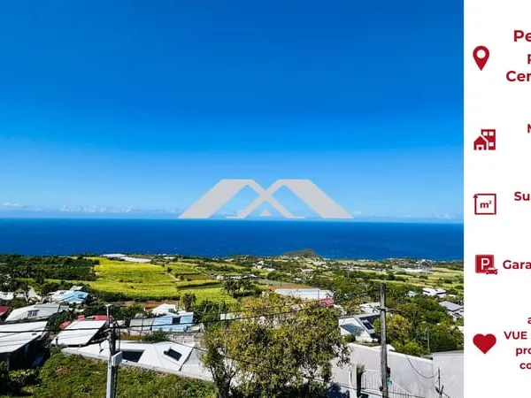 Vue océan imprenable Maison 104 m² avec fort potentiel