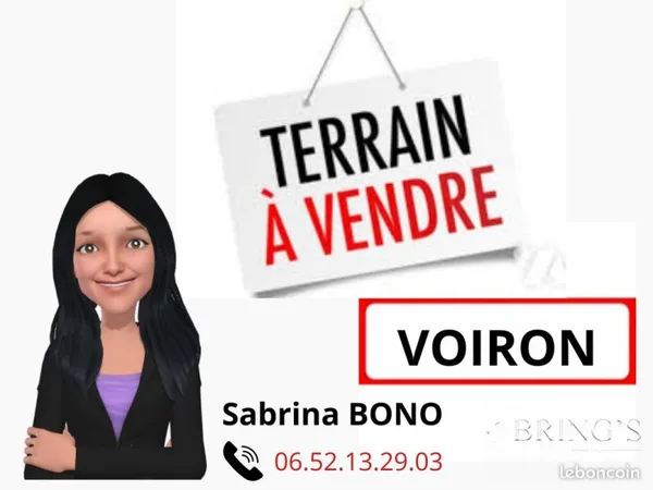 Terrain 720 m² Voiron
