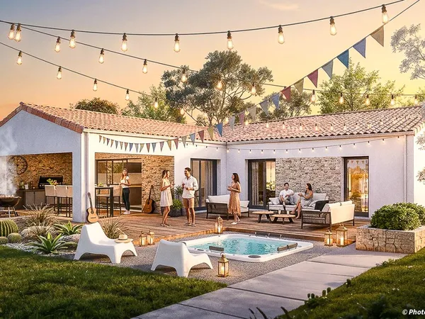 Terrain + maison 92 m²