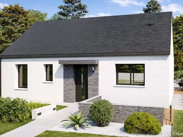 Terrain + maison 69 m²