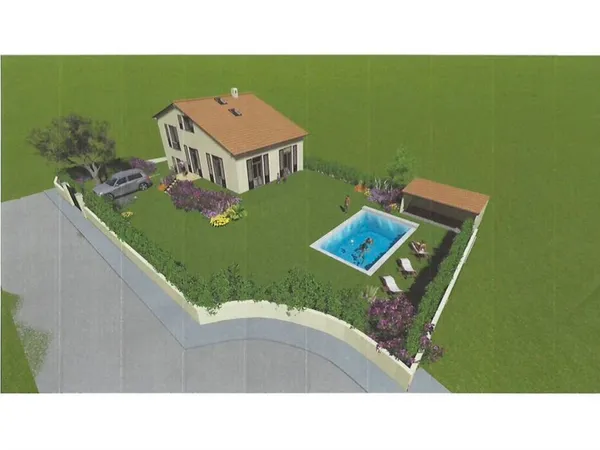 Beau Terrain 753m2 Constructible, Vue Mer, 200m Plage