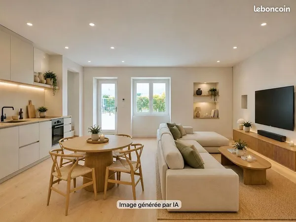 Appartement 2 pièces 54 m²