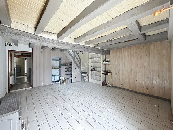 Maison 4 pièces à vendre à Ingrandes Le Fresne sur Loire - 2 chambres - Cour et atelier