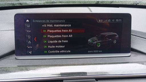 BMW Serie 3 Touring 320d 163 BVA8 - Lounge Plus – 2018 – 93711 km – Diesel – Boîte Automatique — photo 9