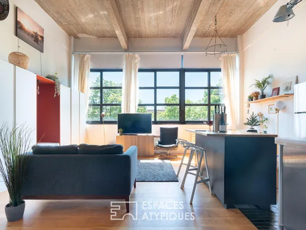 Loft lumineux proche métro et commerces au Charentonneau