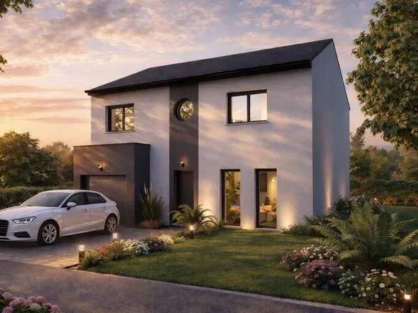 Terrain + maison 107 m²