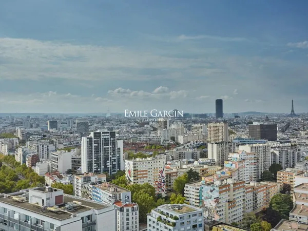 A vendre - appartement - 69 m² - Balcon Terrasse - Vue Dégagée -75013 - Paris - Jeanne d'Arc / Natio