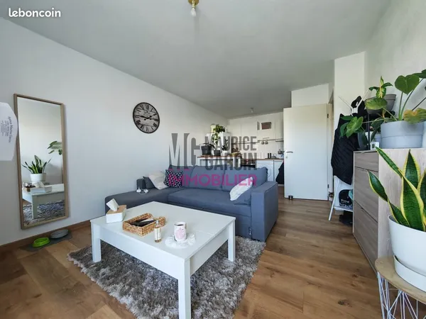 Appartement 2 pièces 38 m²
