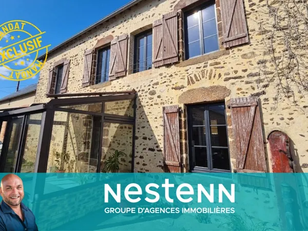 Maison atypique à rénover - Ancienne école - 180 m² potentiel - Vernie (25 min du Mans)
