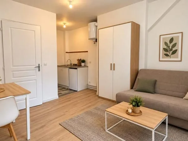 Studio meublé à louer