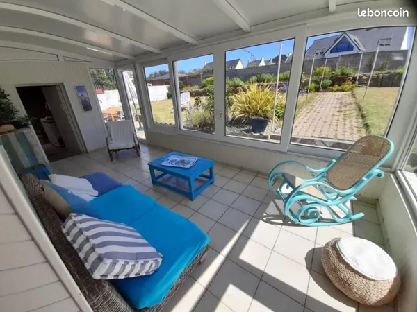 Maison le conquet vue mer meublée