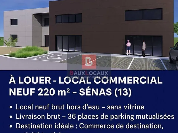 Local commercial 220 m²