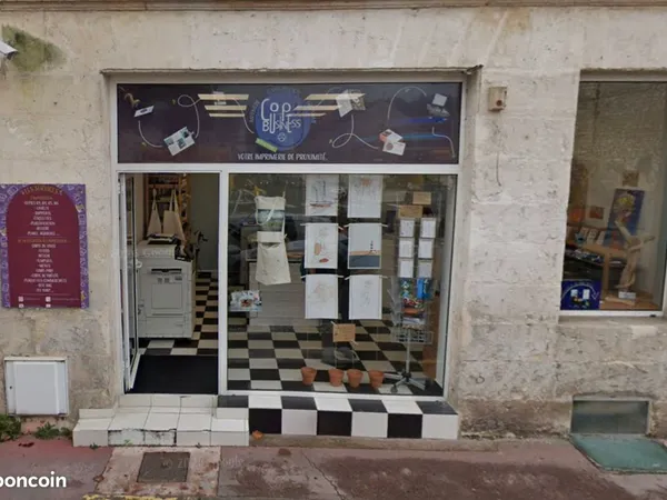 Business copy à saintes - fonds de commerce ou bail seul