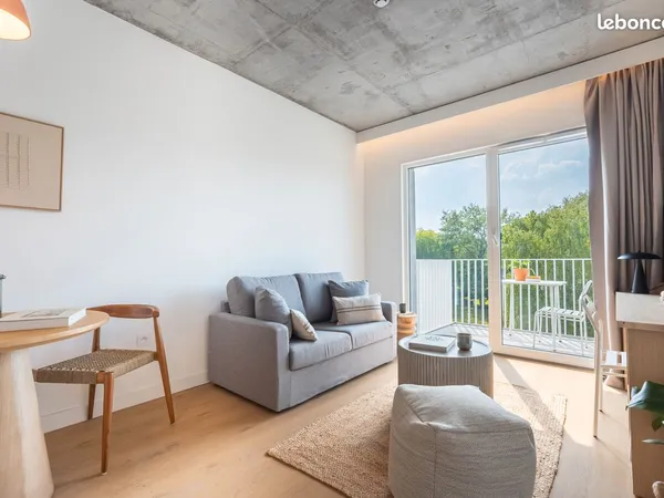 T2 meublé & ultra-équipé dans résidence de coliving à 10 minutes du centre-ville de Lille
