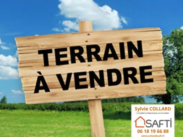 Terrain situé au calme