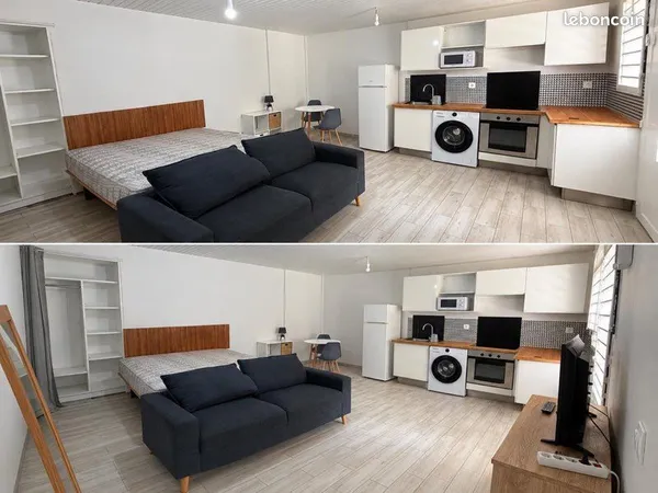 Studio meublé à louer