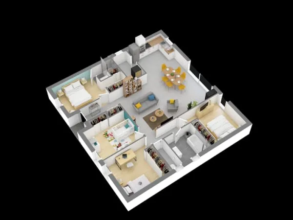 Maison neuve 5 pièces 106 m²