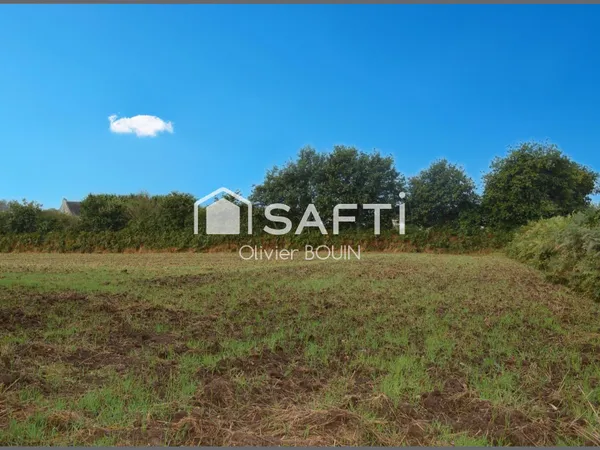 Terrain constructible viabilisé