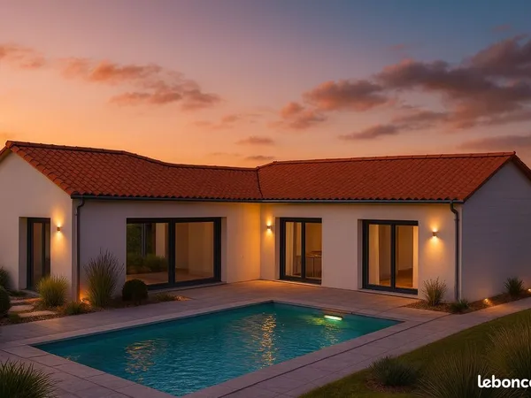 Projet de construction d'une maison 115 m² avec terrain à CHUZELLES (38)