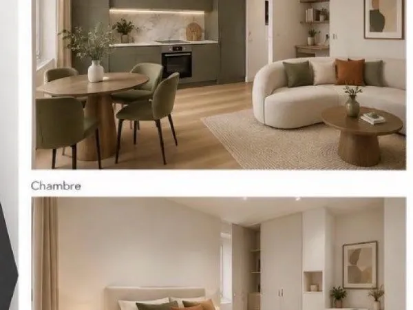 Appartement rénové à neuf haut de gamme Clim Lyon 7