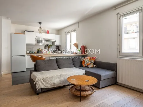 Vends duplex/triplex - 54 m² - 2 pièces, 1 chambre - Lyon 69007