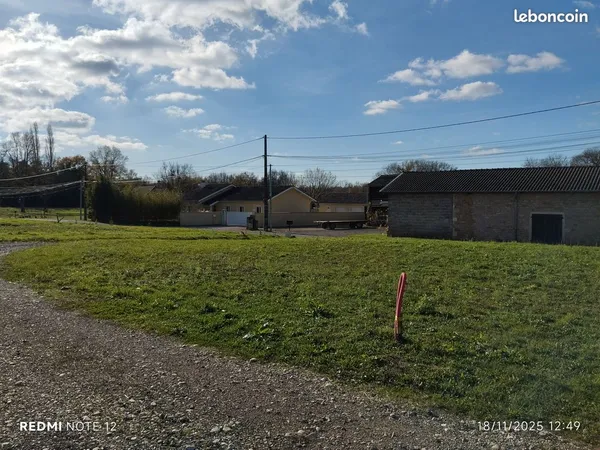 Vente terrain viabilisé de 700m2