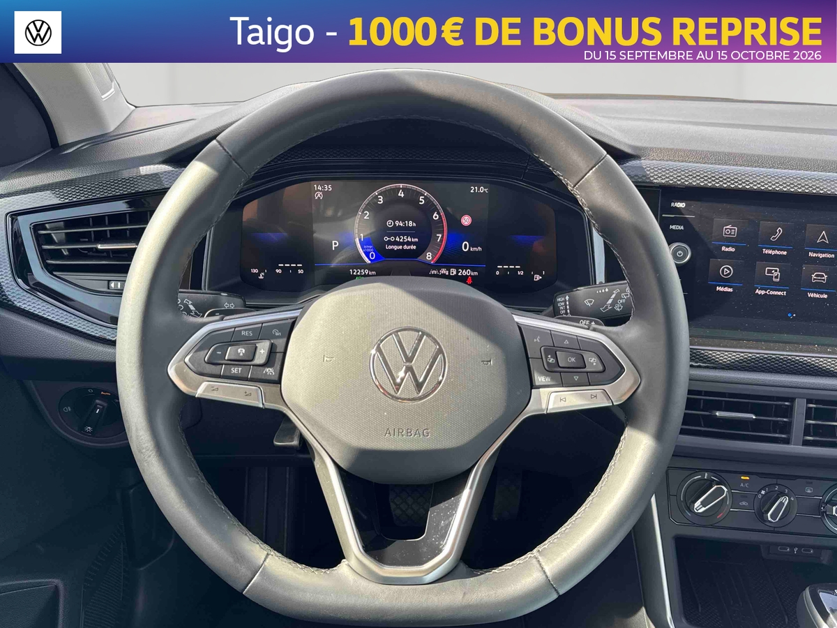 Volkswagen Taigo 1.0 TSI 116 DSG7 — photo 22