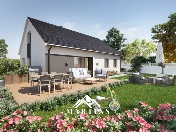 VALLEE DES GAVES - Maison neuve sur terrain de 1640 m2.