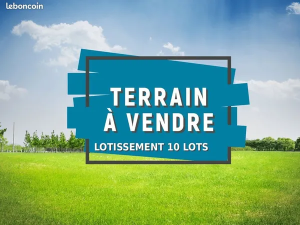 Terrain viabilisé lotissement