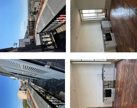 2 pieces-39 m2- balcon- entierement rénové-vue exceptionnelle-dans petit immeuble ancien