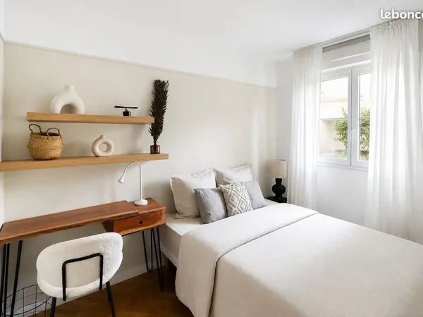 Chambre confortable de 10 m² à louer en coliving à Saint-Denis - SDN44