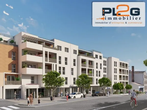 Local commercial neuf 106 m² - Centre-ville Aubagne