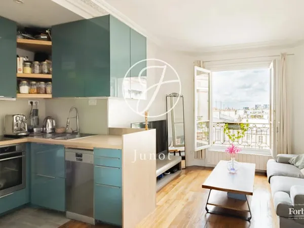 Paris 17e - BATIGNOLLES - Appartement - 2 pièces - 42,68m² Carrez - 1 chambre