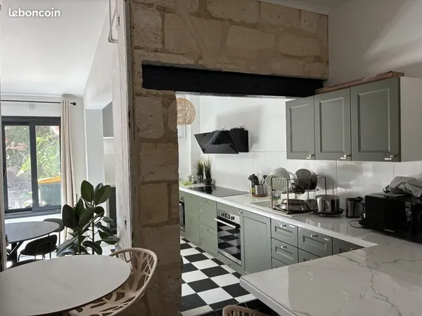 Chambre 1 pièce 19 m²