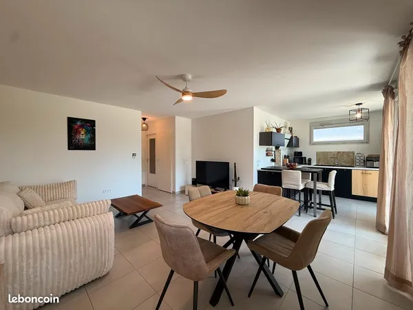 Appartement 3 pièces 66m² avec terrasse