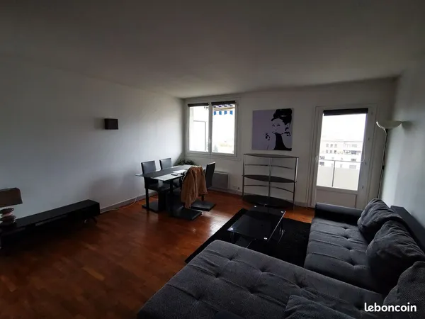 Location lumineux T2 meublé 58 m2