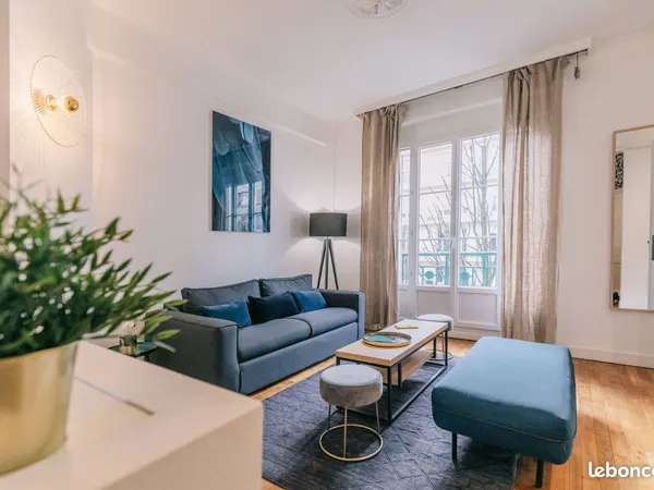 Appartement meublé 2 pièces de 41,85 m² - 1 chambre - Avenue Jean Janvier, Rennes - métro à 100m