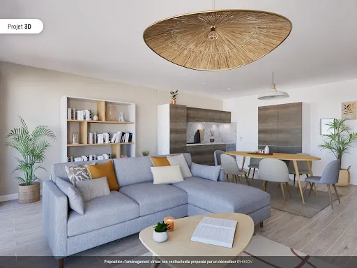 Appartement 3 pièces 76 m²