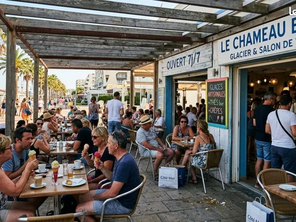 Fonds de commerce glacier, salon de thé 80 m²