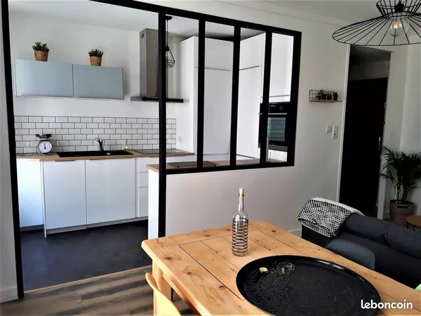 Appartement T2 meublé climatisé avec balcon - Intra-muros, quartier des Teinturiers
