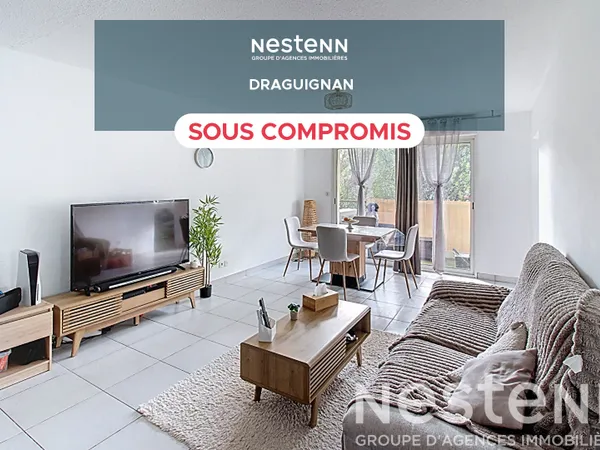 A VENDRE DRAGUIGNAN - Appartement T4 de 87m², 3 chambres, 2 balcons