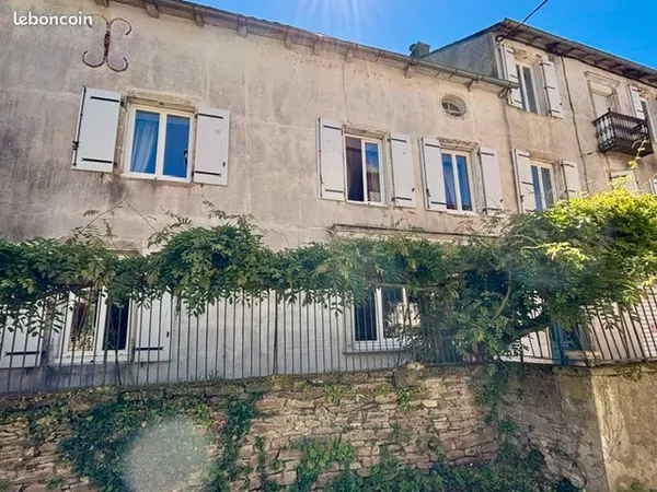 Maison de ville avec jardin et garage