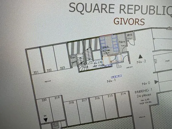 Parking givors centre