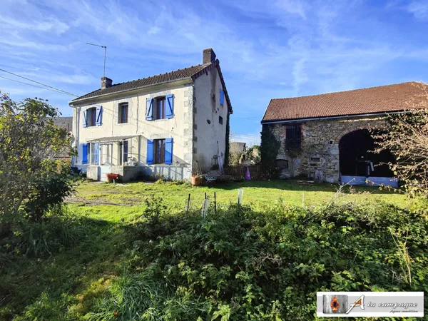 Une maison, une grange, des petites dépendances et un peu plus