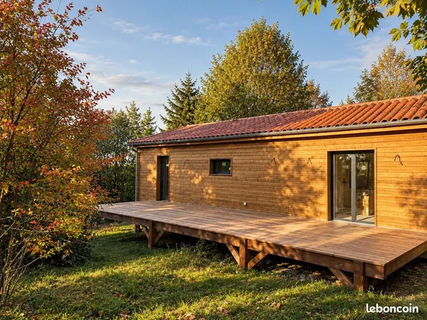 Chalet neuf sur plus de 2 hectares, au coeur de la Montagne Bourbonnaise