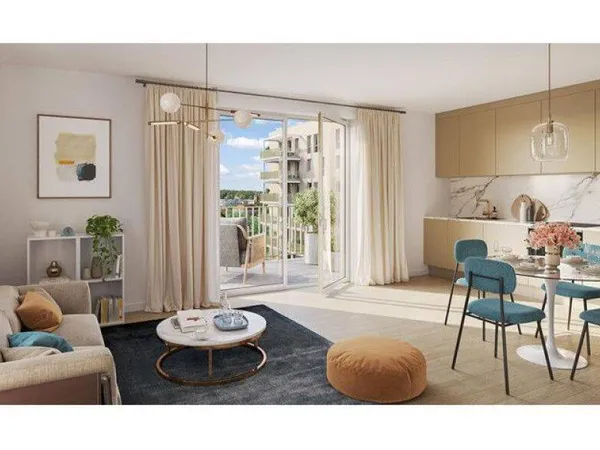 Appartement 2 pièces 42 m²