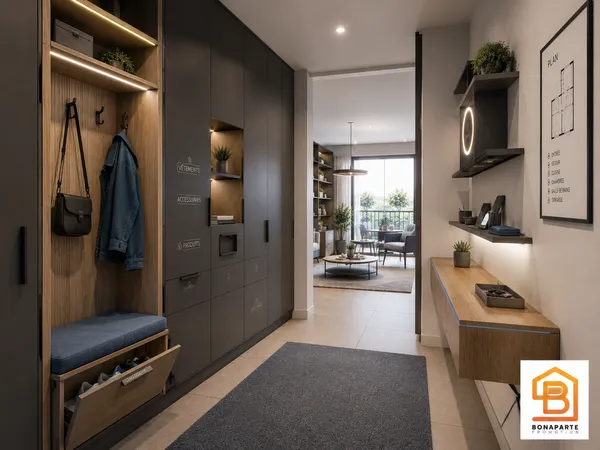 CERGY LE HAUT- APPARTEMENT T2 - 45M² AVEC TERRASSE