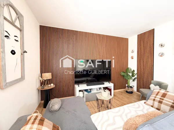 Maison PP T3 deux chambres Garage et jardin